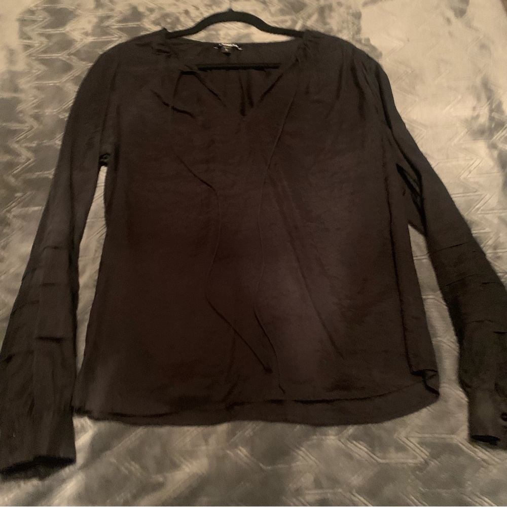Express: Black Long Sleeved Tunic, Size L